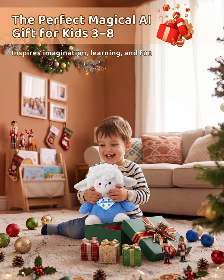 blurams Baamy - Juguete de peluche interactivo con IA para niños, p...