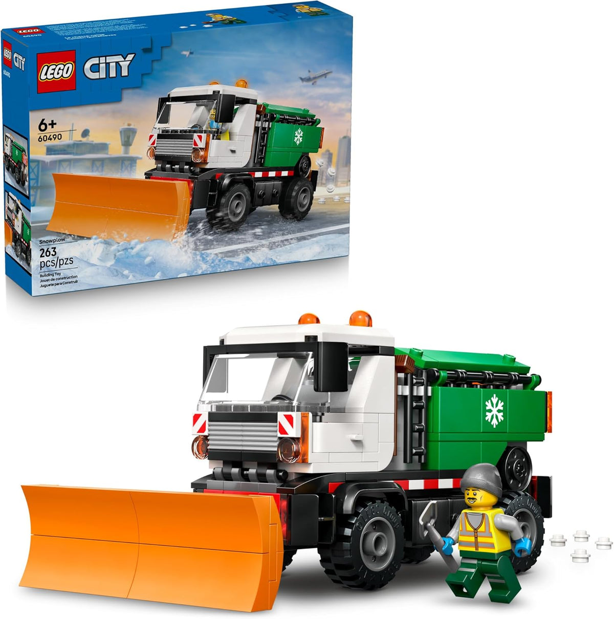 LEGO Camión quitanieves urbano de juguete para niños