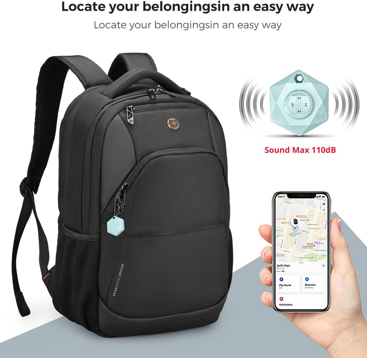 Mochila de viaje Swissdigital Design de 16 pulgadas para laptop, mo...