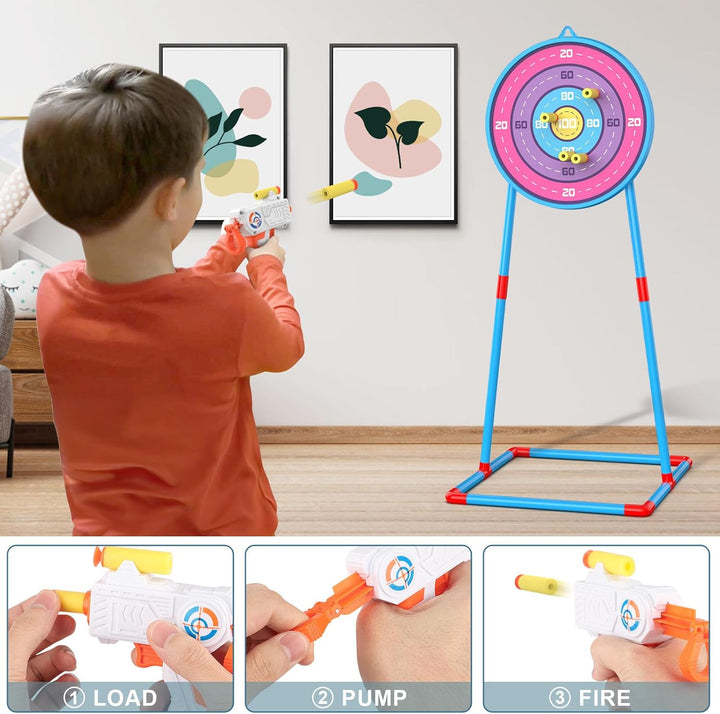 Paquete de 2 juegos de arco y flecha para niños, juego de juguetes...