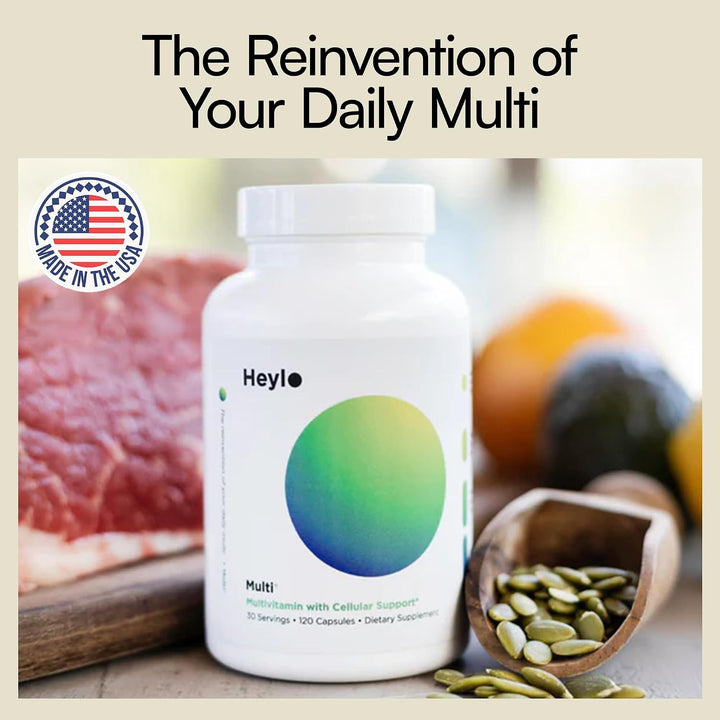 Heylo Multi+ Suplemento multivitamínico avanzado \u2013 Aumenta la...