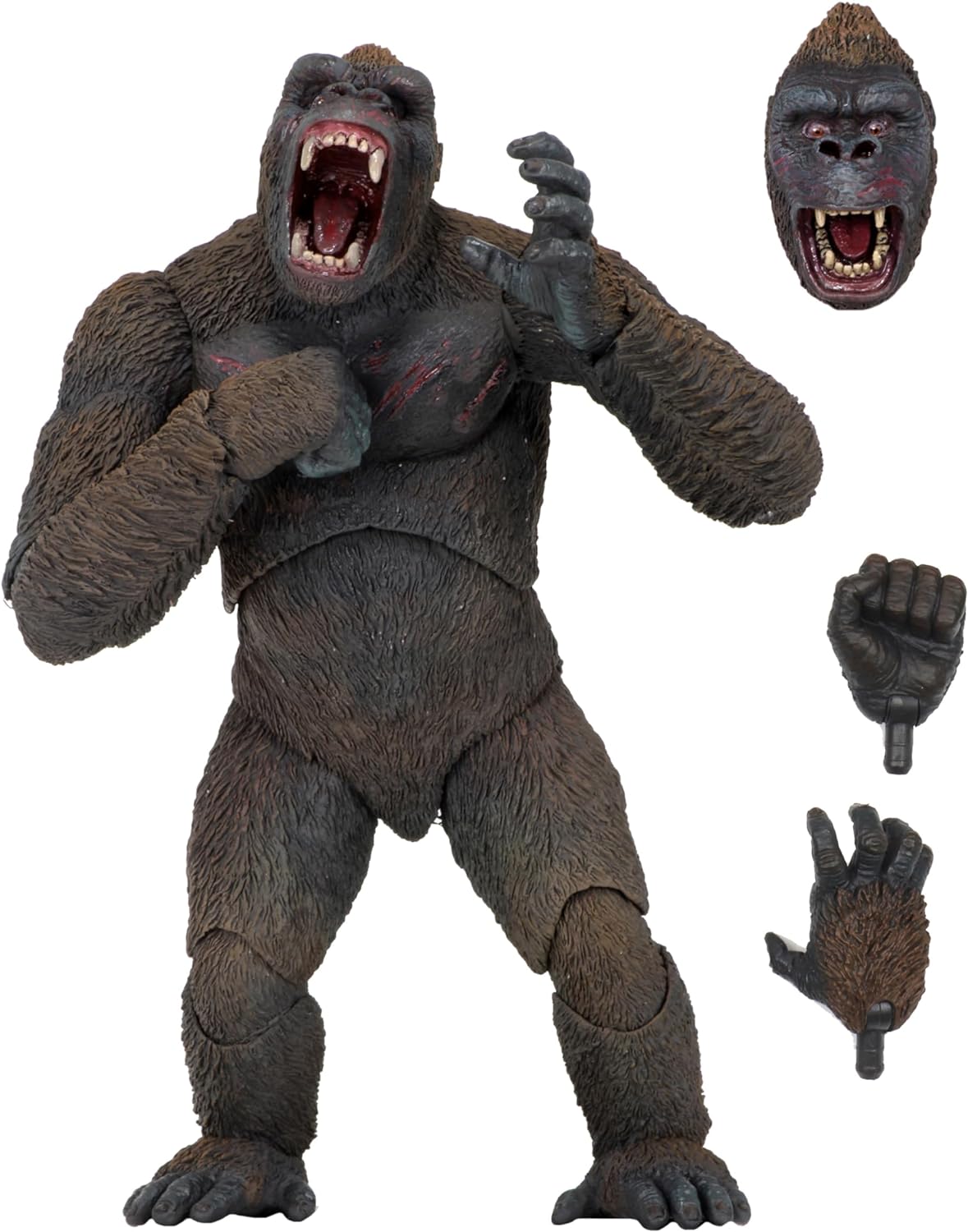 NECA King Kong - Figura de acción a escala de 7 pulgadas - King Kong