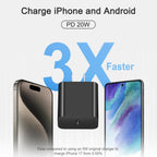 Cargador de carga rápida para iPhone 17, 16, 15, paquete de 3 cargadores USB C, cable Lightning de 6 pies y cable USB C tipo C para iPhone 17/17 Plus/17 Pro Max/Air/16/16 Plus/16 Pro Max/15 Pro/14Pro