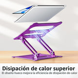 Urmust Soporte ajustable para laptop, soporte para computadora port...