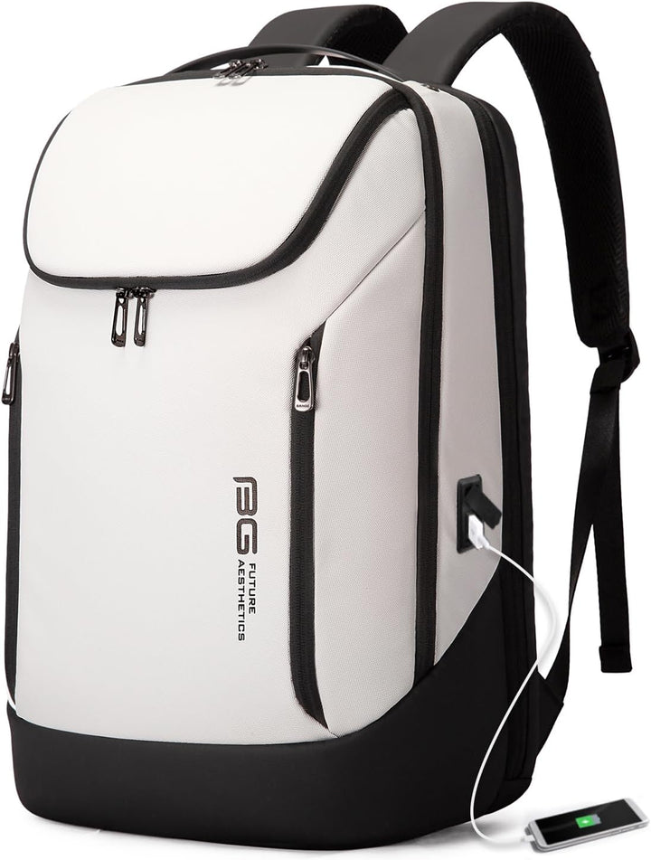 BANGE Mochila inteligente de negocios, impermeable, para laptop de...