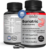 Kaitamin Multivitamínico Bariátrico con Hierro - Cápsula Fácil de T...