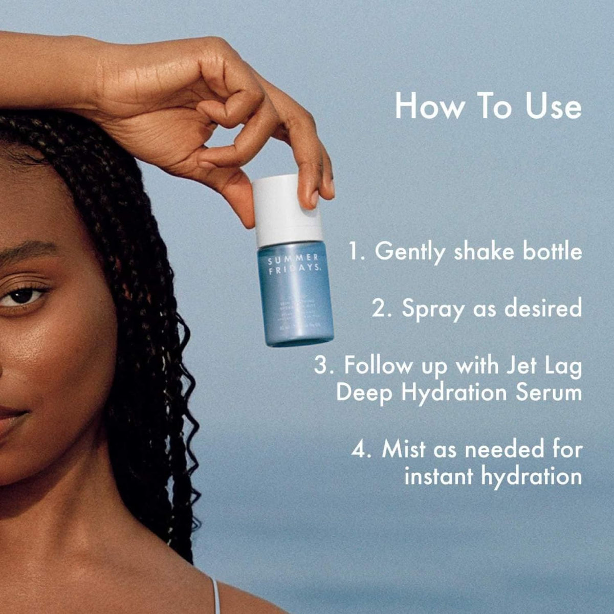 Summer Fridays Jet Lag Skin Soothing Hydration Face Mist - Spray fa...