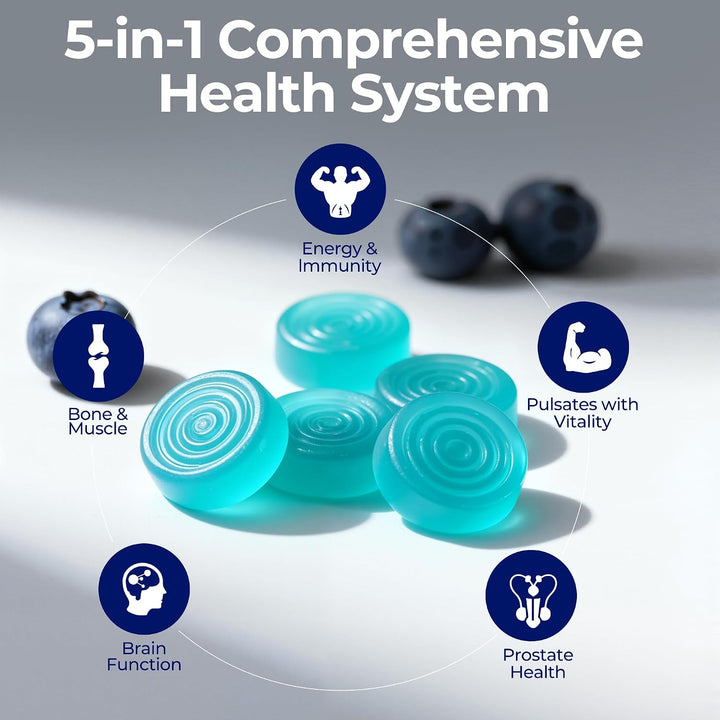 Gomitas multivitamínicas para hombres diariamente \u2013 Vitaminas...