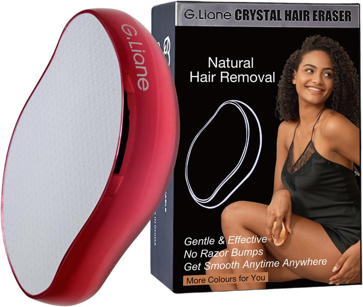 G.Liane Depilación de cristal, removedor de pelo de cristal sin dol...