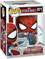 Funko POP! Games: Spider-Man 2 - Traje de Peter Parker - Spider-Man - Figura de vinilo coleccionable - Idea de regalo - Mercancía oficial - para niños y adultos - Fans de videojuegos - Figura modelo