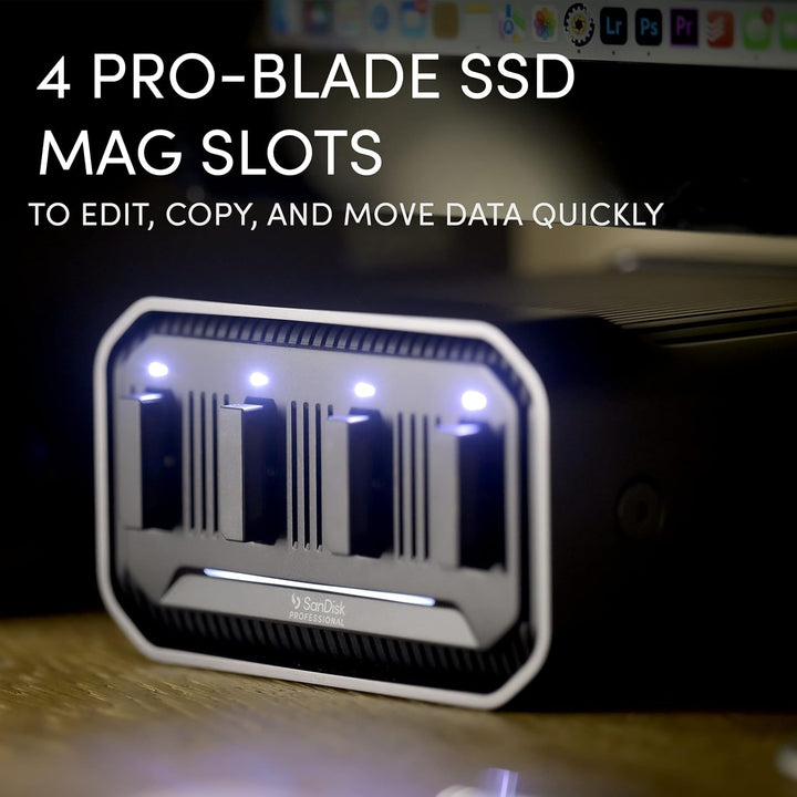 SanDisk Professional Estación PRO-Blade de 0 TB - Potente carcasa d...