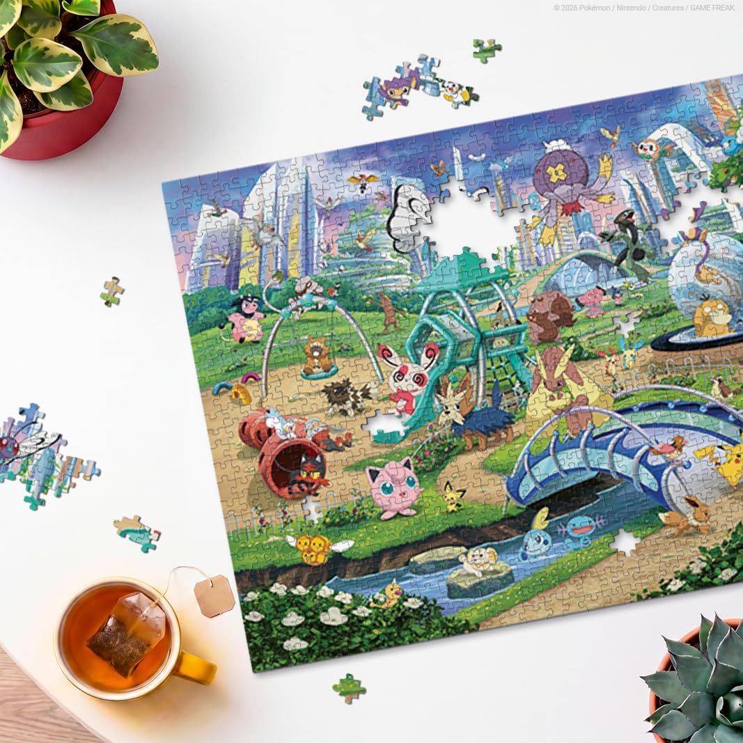 Ravensburger Pokémon Breakout 1 - Rompecabezas de 1000 piezas para adultos