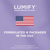 LUMIFY Redad Alivio Gotas de ojos 008 onzas
