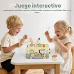 Vanplay Juguetes Montessori para niños de 1 a 2 años, juguete martillador