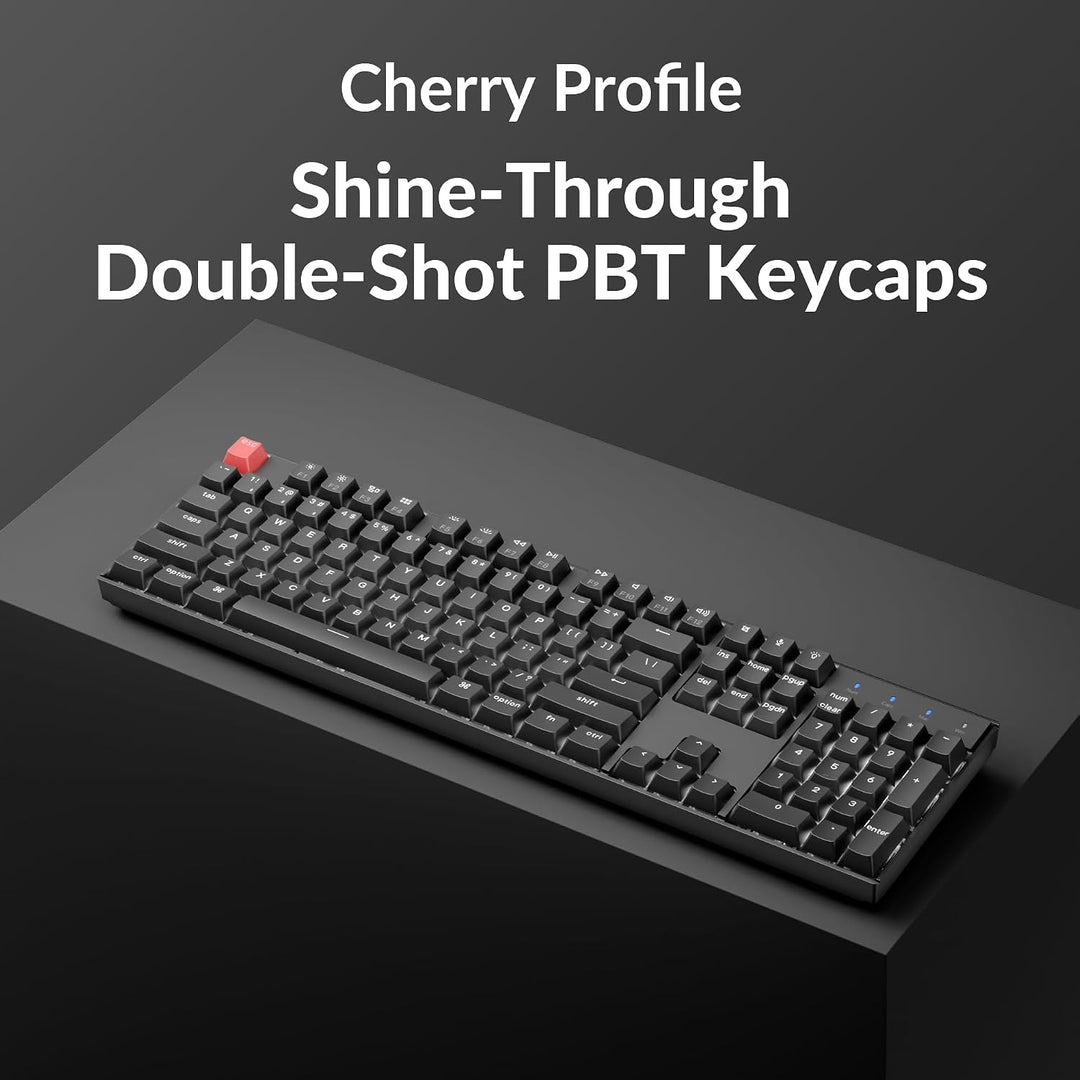 Keychron K10 versión 2 tamaño completo 104 teclas Bluetooth teclado...