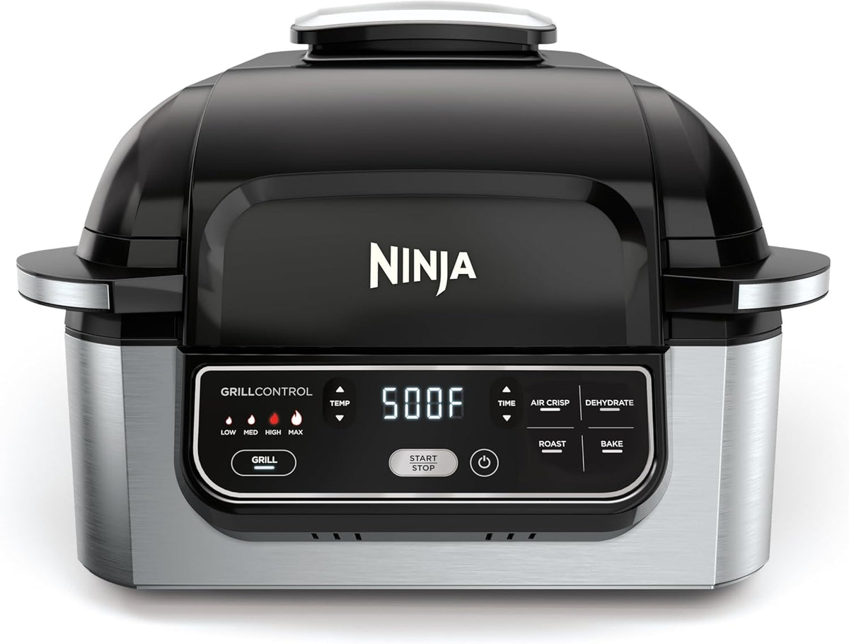 Ninja® Foodi® AG301 - Parrilla de interior 5 en 1 XL y freidora de aire