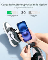 Cargador Portátil charmast USB C para iPhone 17\/16\/15, Paquete de...