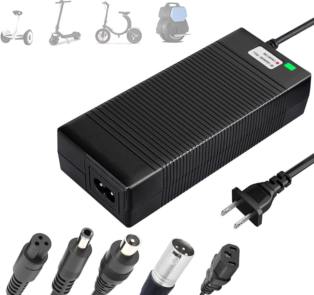 EVAPLUS Cargador rápido 5 en 1 de 546 V universal para