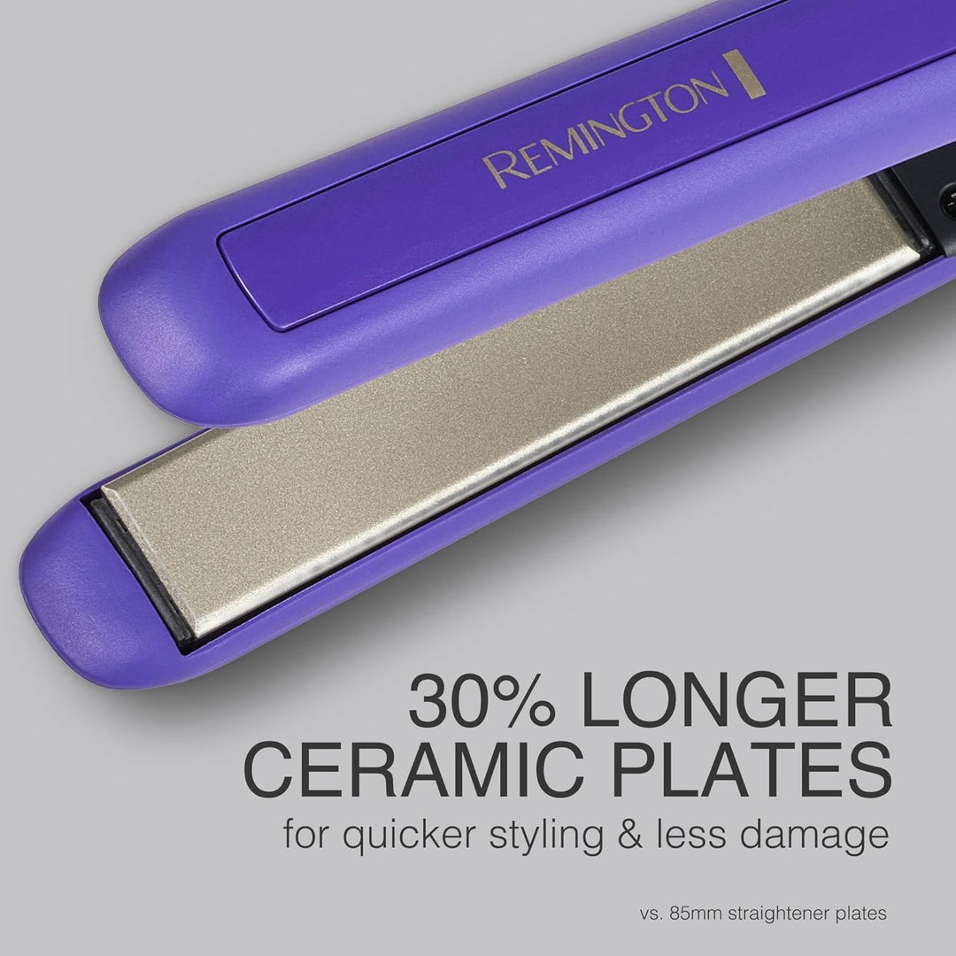 Remington Plancha plana de 1 pulgada, alisador de pelo con tecnolog...