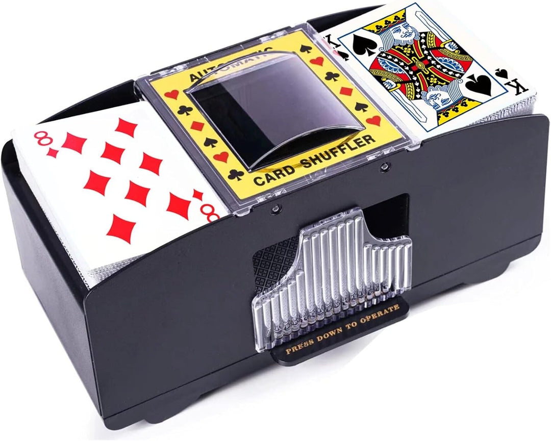 Rareidel Barajador Automático de Tarjetas de 2 Barajas