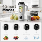 Licuadora portátil para batidos, 580ML USB-C recargable Juicer Cup (blanco)