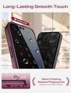 MAGIC JOHN Paquete de 3 protectores de pantalla de privacidad para iPhone