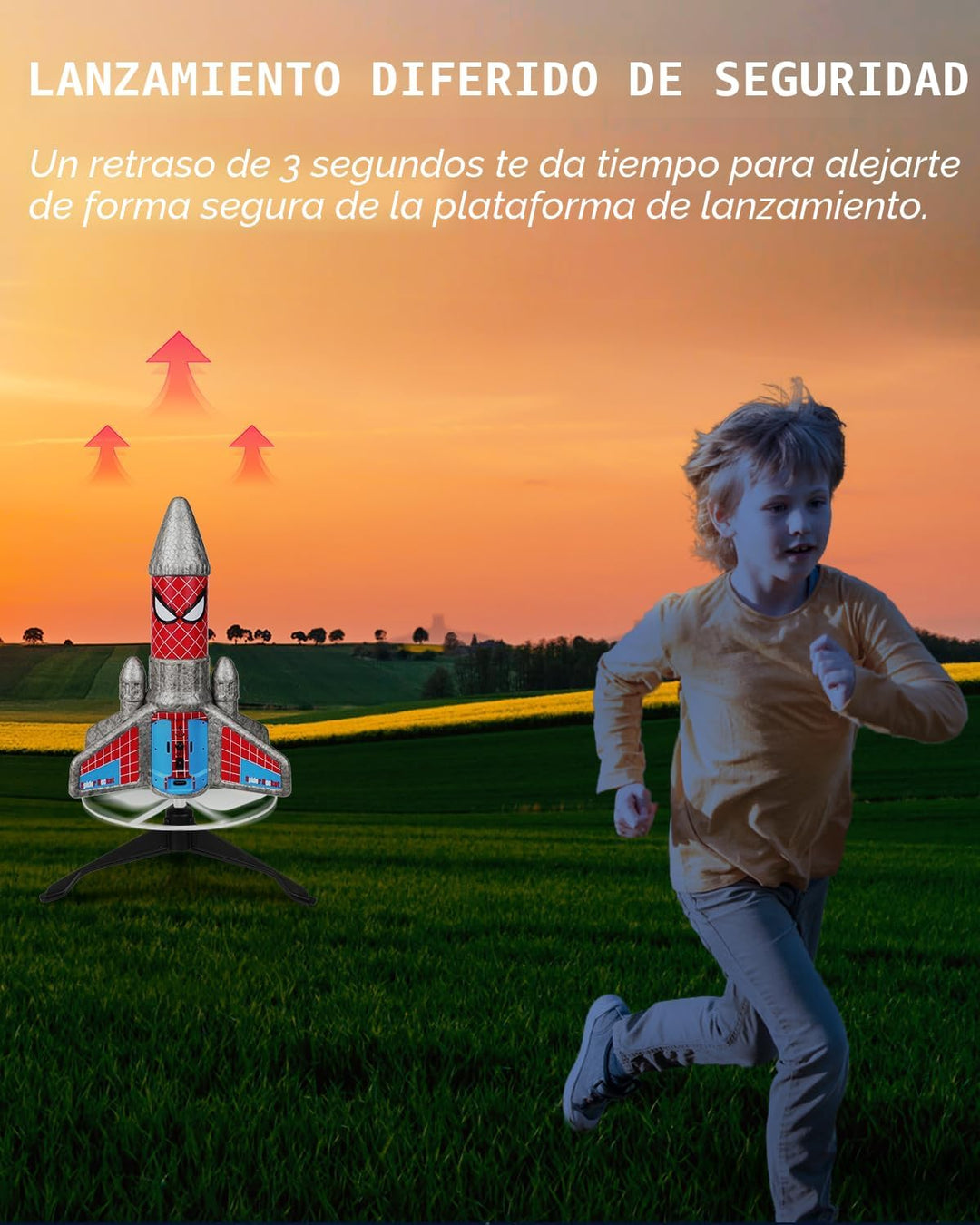 Fullware Lanzacohetes para niños \u2013 Diseño mejorado de 2ª gener...