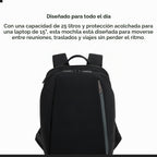 TUMI Axis Mochila mediana de 20 litros, se adapta a portátiles de hasta 15