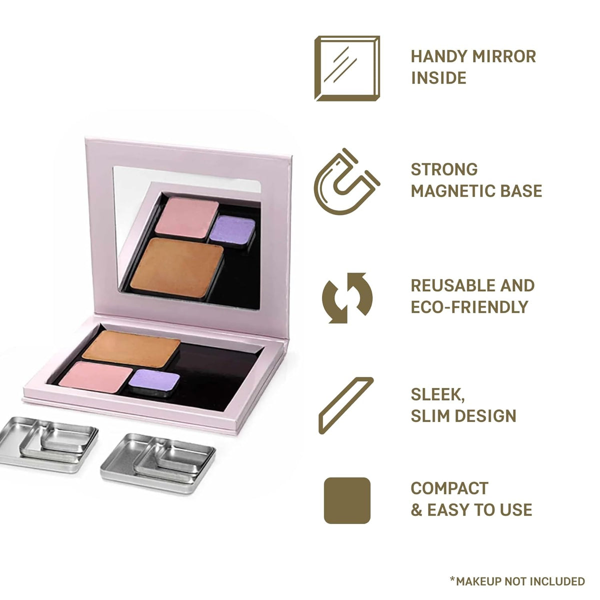 FIXY Kit de reparación de maquillaje \u2013 Reprime sombras de ojos...