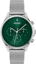 HUGO #Smash Multi Watch para hombre, caja de acero inoxidable, movimiento multifunción, diseño elegante y divertido, precisión de cuarzo, uso diario atrevido, regalo para él