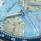 ADDIESDIVE Racing Chronograph Relojes para Hombre 3 Sub-diales 100M a Prueba de Agua