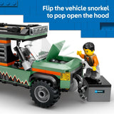 LEGO City Off-Road - Camión de montaña de juguete 4x4