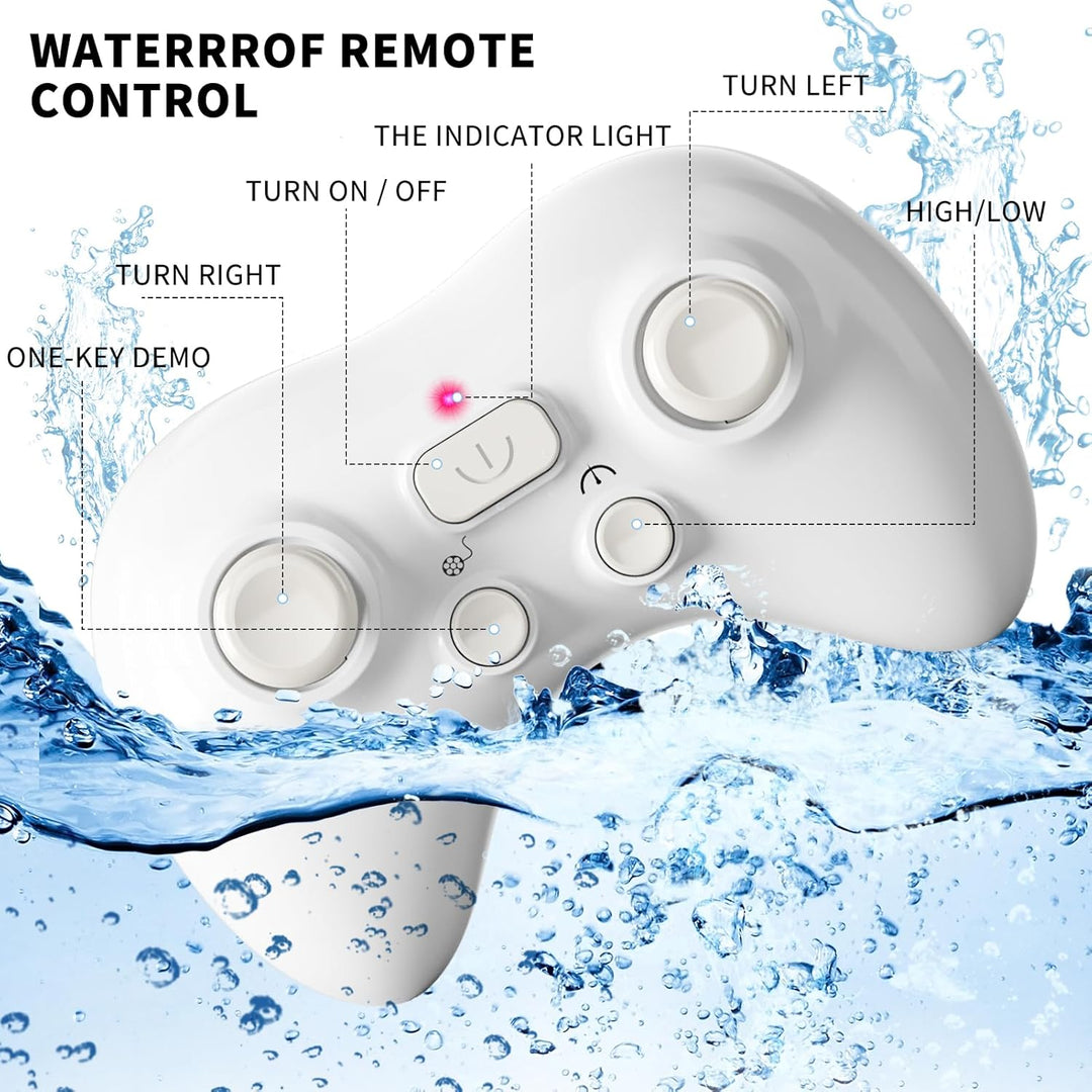 Bennol Juguete de tiburón ballena con control remoto de 2.4 GHz par...