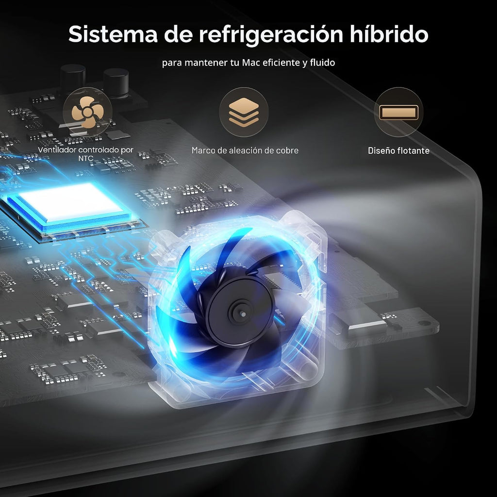 iVANKY FusionDock Ultra 26 en 1 Compatible con Thunderbolt 5, Dock de 10GbE