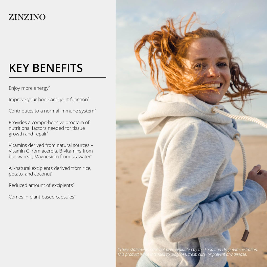 Zinzino Xtend + - Suplemento inmune múltiple - Vitaminas esenciales...