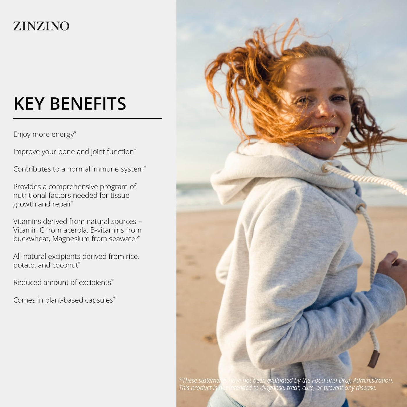 Zinzino Xtend + - Suplemento inmune múltiple - Vitaminas esenciales...