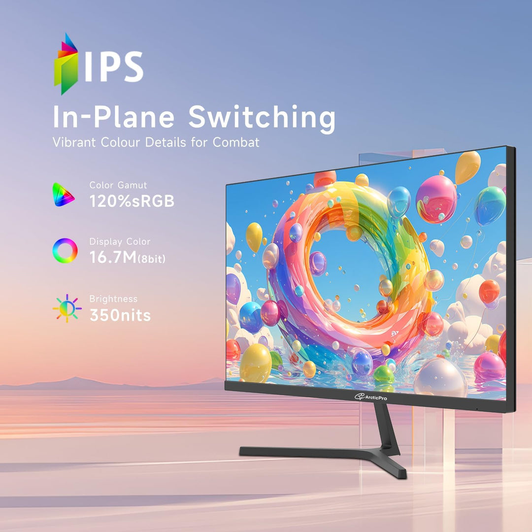ArcticPro - Monitor de 24.5 pulgadas, monitor Gmaing de 320 Hz, 300...