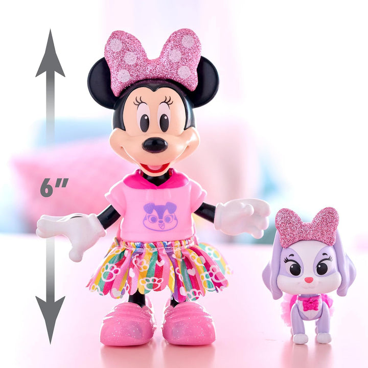 Disney Junior Minnie Mouse Set de Moda y Glamour para Mascotas con...