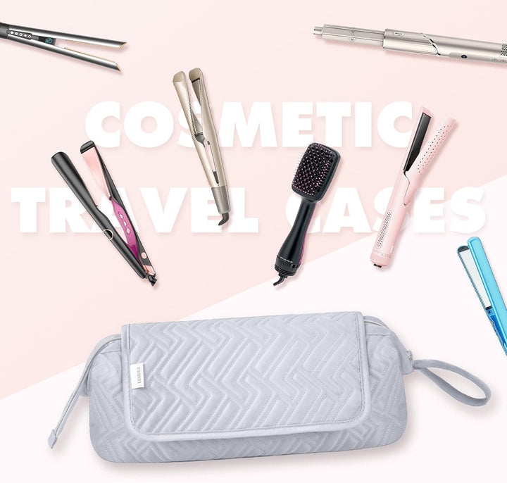 Leudes - Bolsa de viaje para herramientas de cabello con alfombrill...
