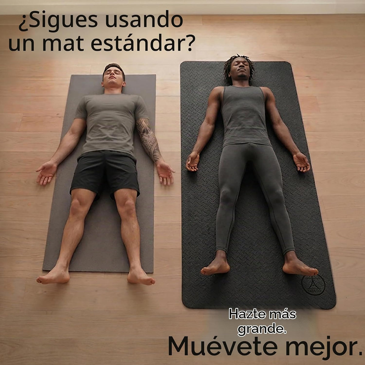 Tatago Esterilla de Yoga Extra Grande 84" Ancha Antideslizante y Gruesa para Ejercicio