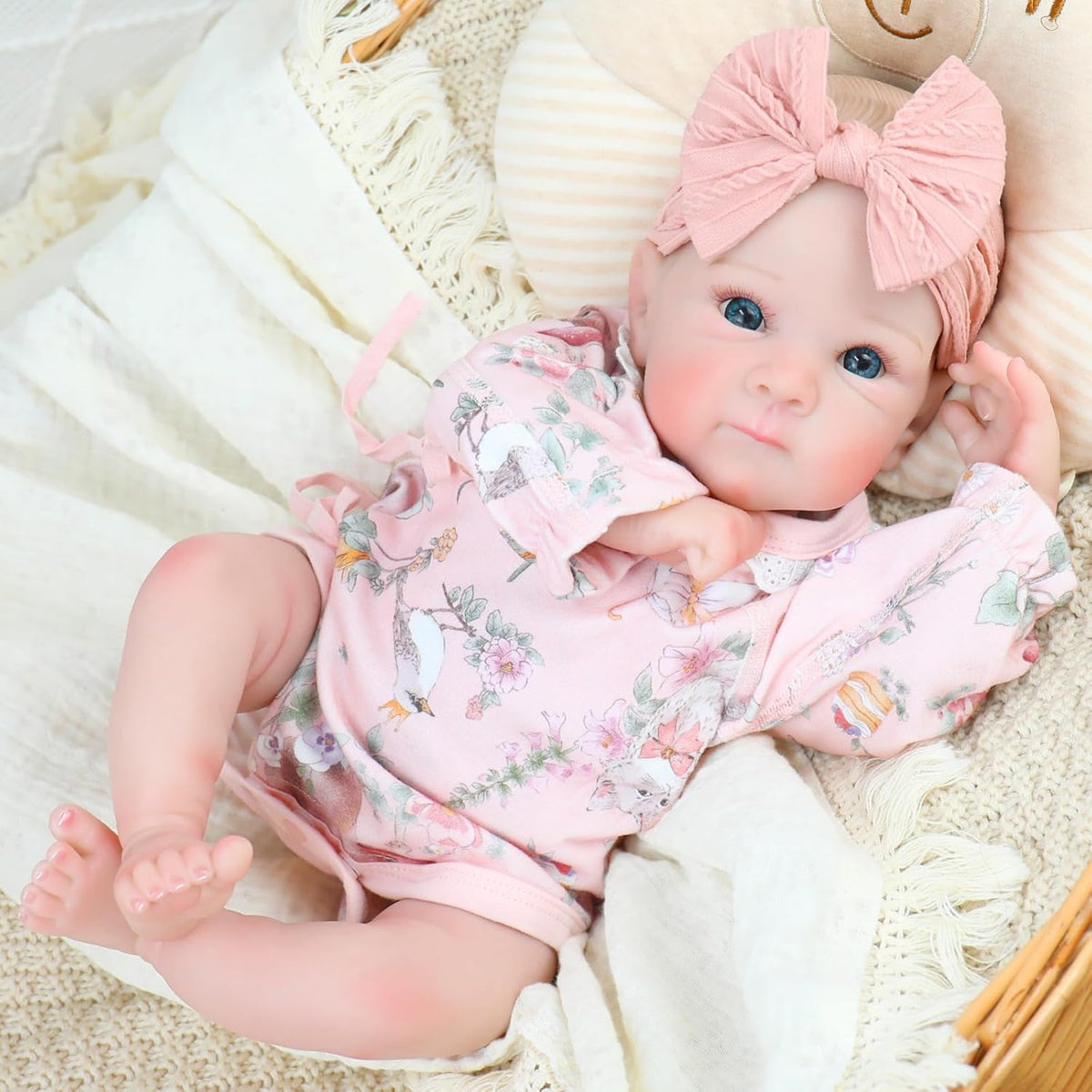 Babeviimt Muñecas de bebé Reborn \u2013 Muñeca realista de 18 pulga...