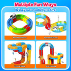Annexfun Juego de tren eléctrico 3D