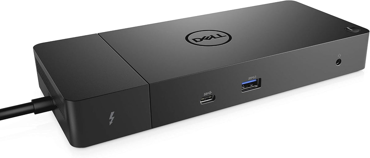 Dell Estación de acoplamiento Thunderbolt WD19TB con adaptador de alimentación de CA de 180 W (entrega de energía de 130 W), color negro