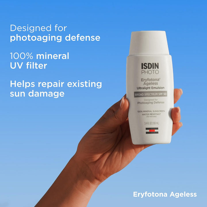 ISDIN Eryfotona Ageless Protector solar óxido de zinc y protector s...