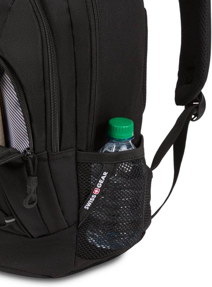 SwissGear 1186 Travel Gear Mochila Bungee Ligera, Negro, 17 pulg.