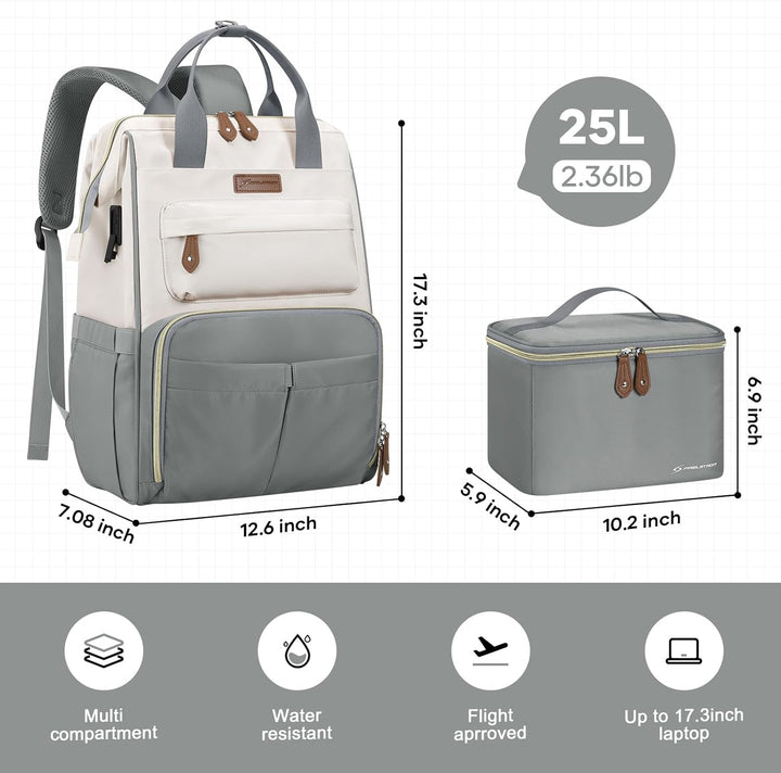 Maelstrom Mochila de viaje para mujeres y hombres, mochila para lap...