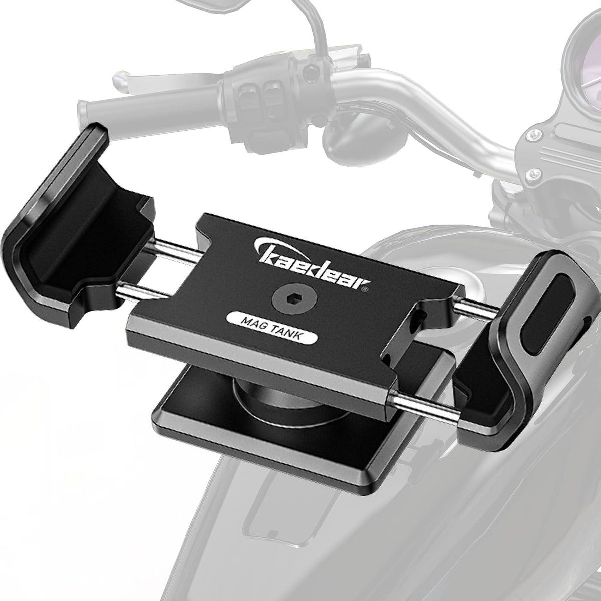 Kaedear - Soporte magnético para teléfono para motocicleta, rotación de 360°, KDR-M35