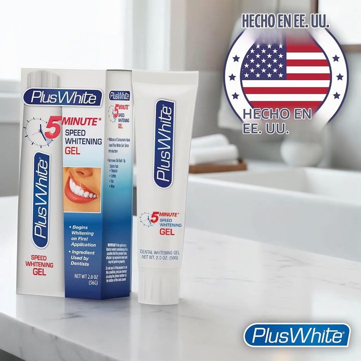 Plus White Gel blanqueador Premier Speed de 5 minutos, 2.0 onzas...