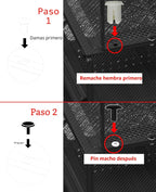 Organizador de escritorio SimpleHouseware de malla con cajón deslizante, doble bandeja y 5 secciones verticales, color negro
