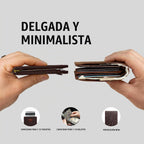 Kings Loot Cartera para hombres, bloqueo RFID, bolsillo para efectivo